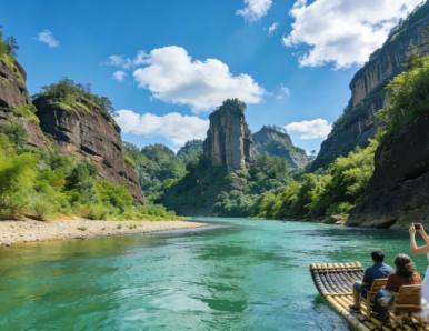 十一月去武夷山看茶，旅行社能带你从茶山一路走到竹筏吗？