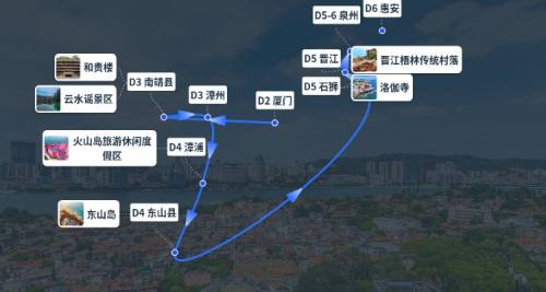 鼓浪屿+厦门+泉州+漳州7日6晚自由行｜沙坡尾艺术西区+港仔后沙滩