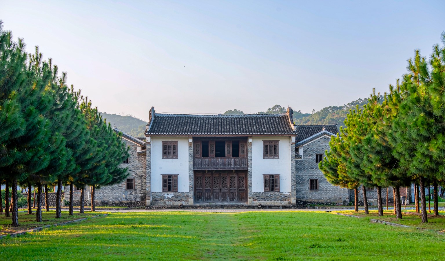 龙岩上杭古田会议会址与后山古樟