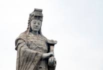 妈祖圣像特写